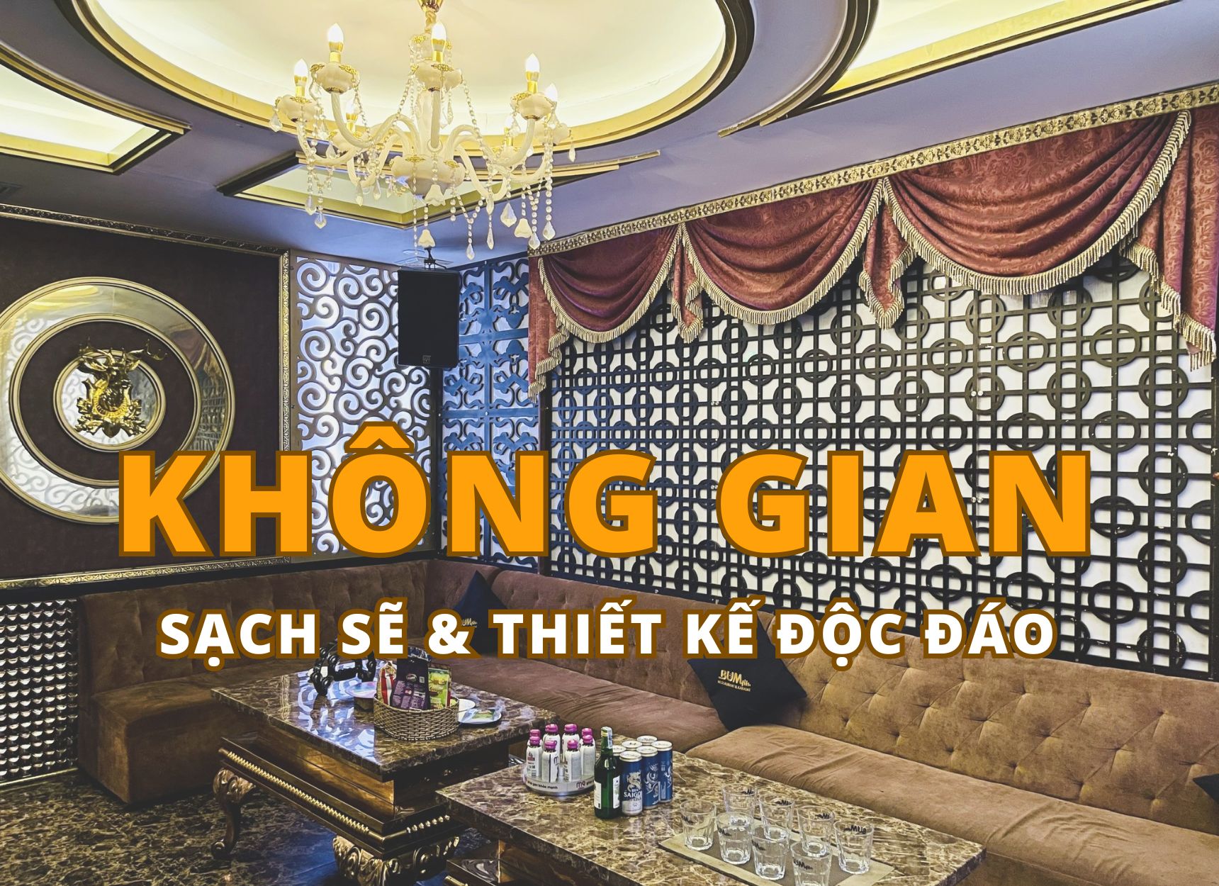 Không gian phòng sạch sẽ & thiết kế độc đáo